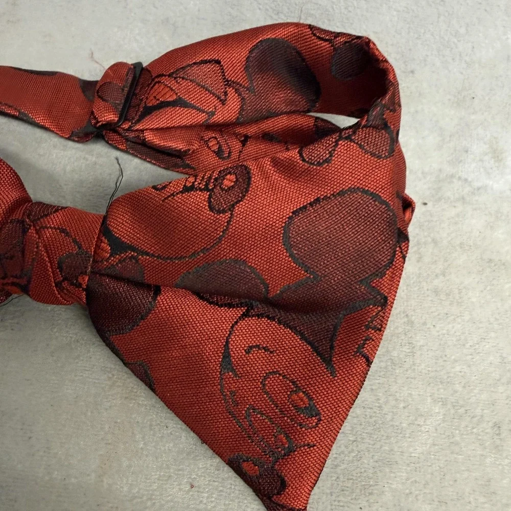 Balancine Accessory Set Mens One Size Red Mickey Mouse Cummerbund‎ Bow Tie USA